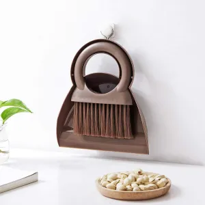 NEW Desktop Dustpan Cleaning Broom Combination Practical Small Wall Hanging Broom Dustpan Set Handy Dust Cleaning Sweeping Brush
