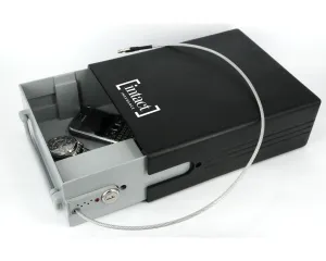 New Superex Lock Alarm HandiSafe: Note: Ours is plain black doesn't say Intact Insurance
