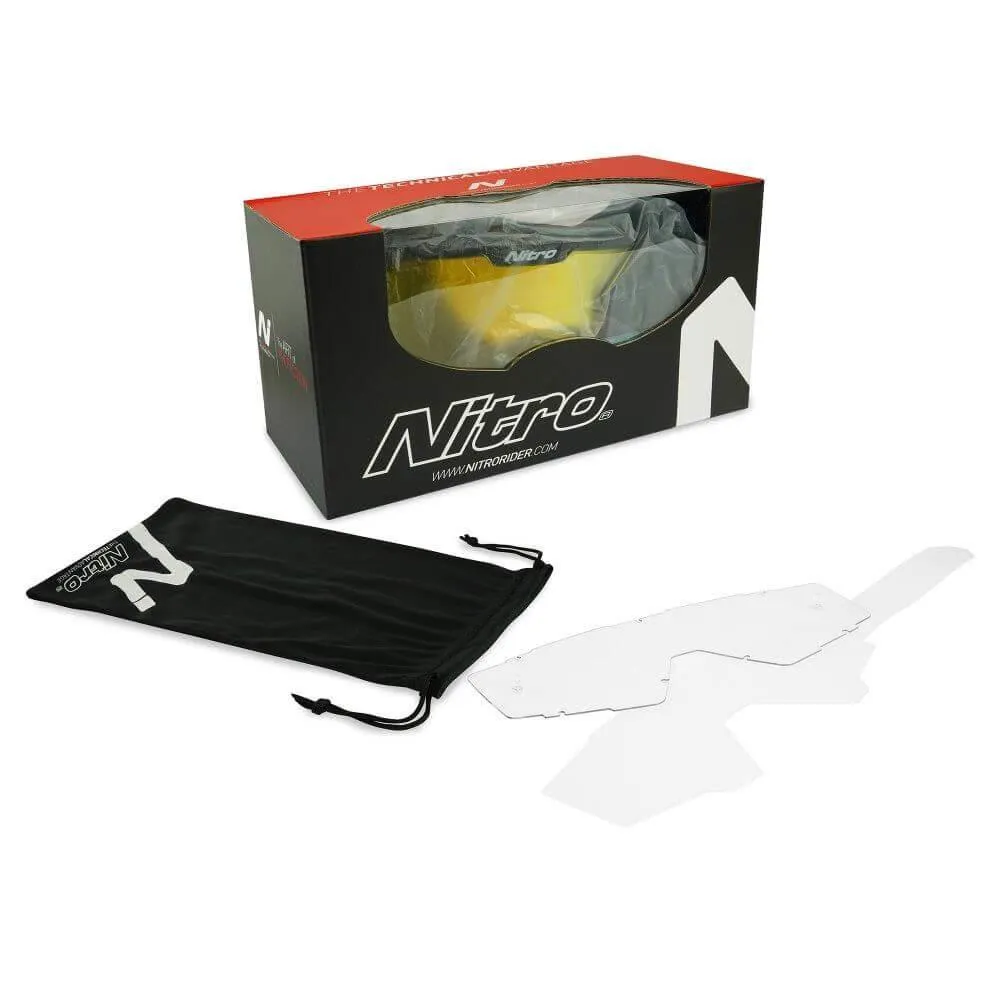 Nitro NV-100 Motocross Goggles Blue
