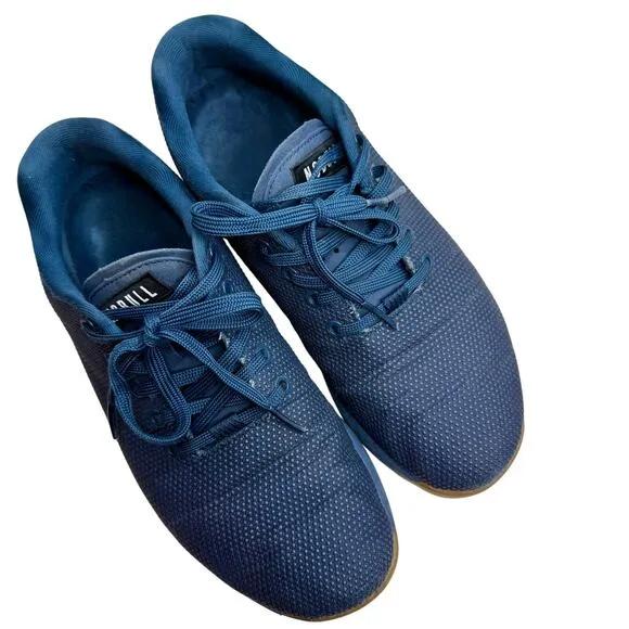 NOBULL Unisex M 10 W 11.5 Outwork Trainer Athletic Sneaker Shoe Navy Gum