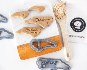 North Carolina State Shaped Cookie Cutter (Multiple Styles Available)