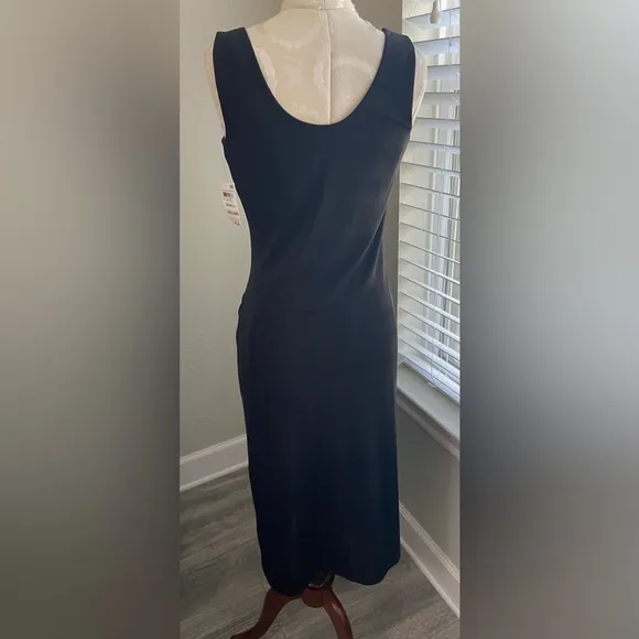 NWT, INC International Concepts Long Black Evening Dress Womens Size Small
