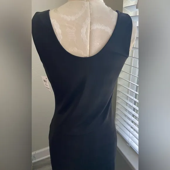 NWT, INC International Concepts Long Black Evening Dress Womens Size Small