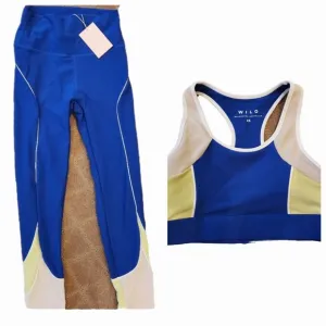 NWT ❗️ Wilo rib 2 pk racer panel leg  cobalt Lome size xs spot set