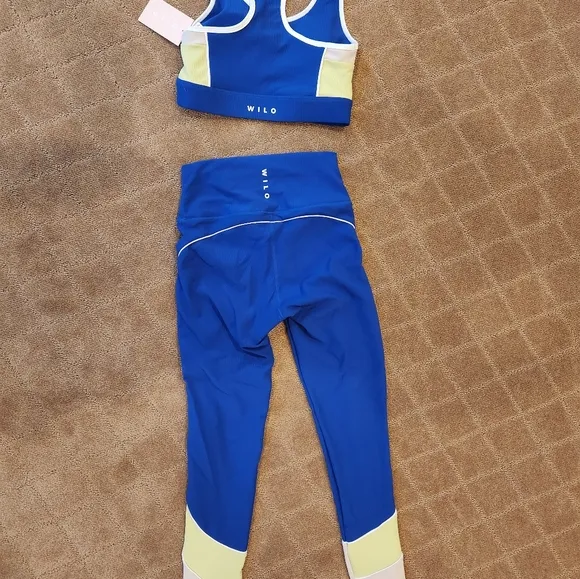 NWT ❗️ Wilo rib 2 pk racer panel leg  cobalt Lome size xs spot set
