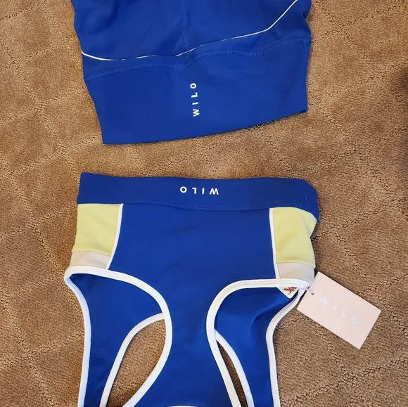 NWT ❗️ Wilo rib 2 pk racer panel leg  cobalt Lome size xs spot set