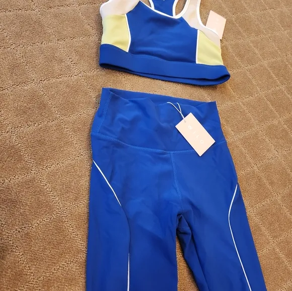 NWT ❗️ Wilo rib 2 pk racer panel leg  cobalt Lome size xs spot set