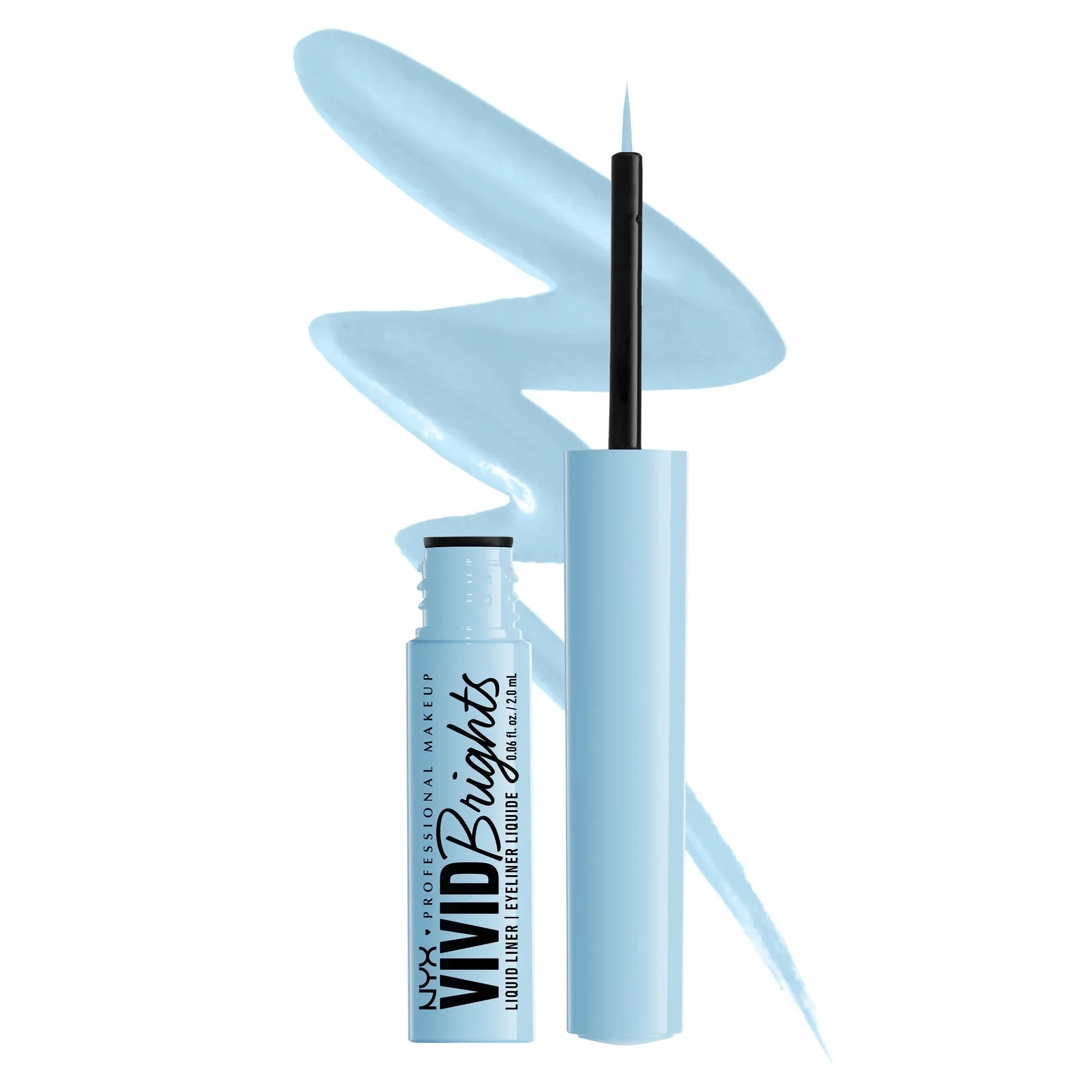 Nyx Brights Matte liquid liner blue thang