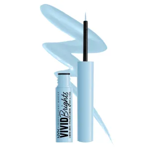 Nyx Brights Matte liquid liner blue thang