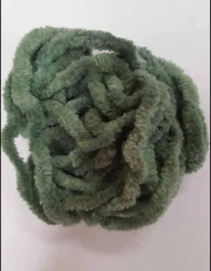 Ogden Grass Cotton Chenille - Lady Dots Creates Finishing Trims