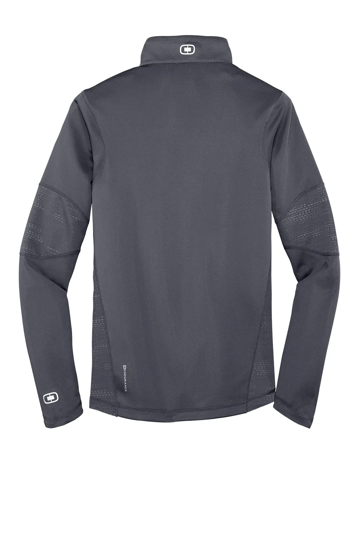 OGIO Fulcrum 1/4-Zip. OE701 Gear Grey