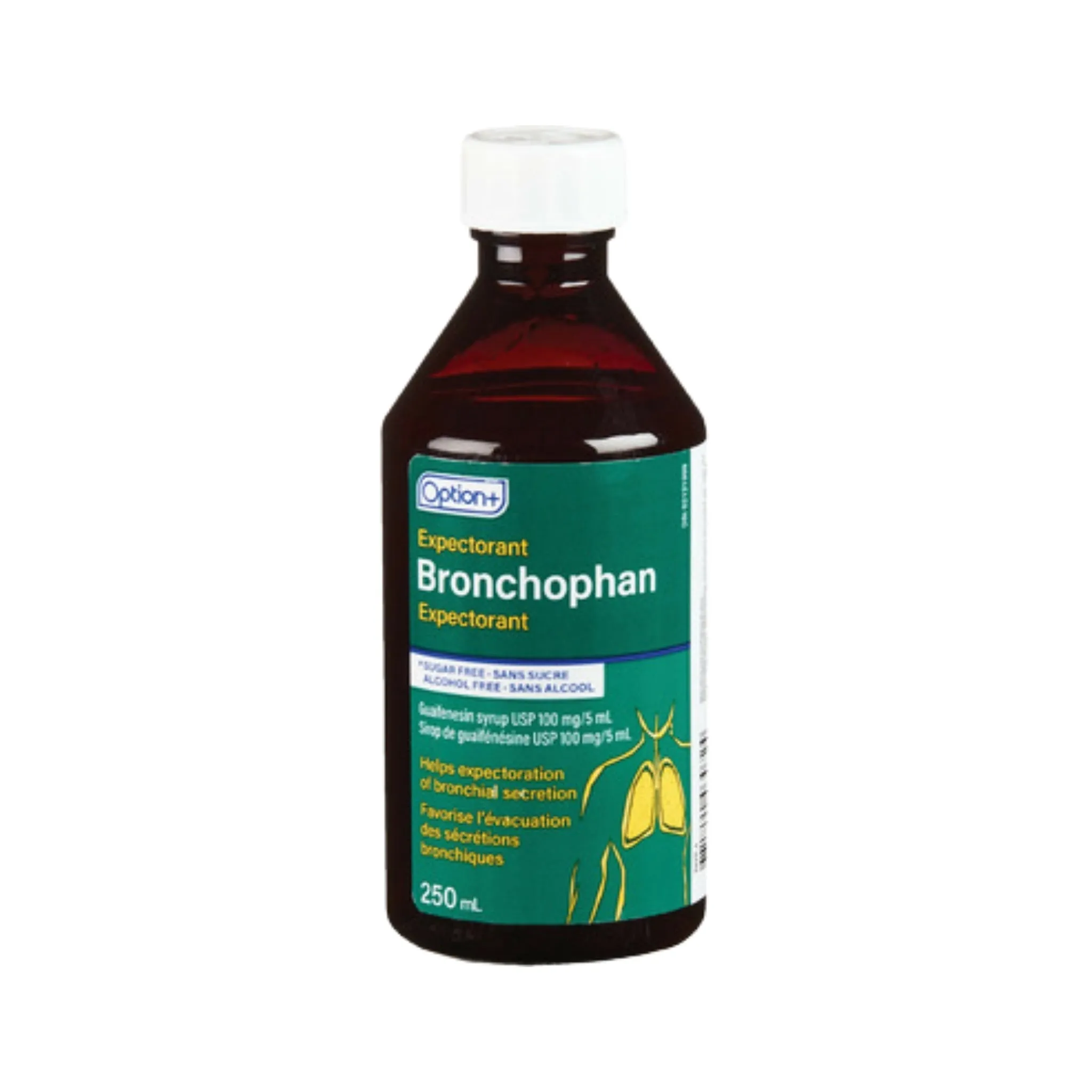 Option  Bronchophan Expectorant Syrup 250ml