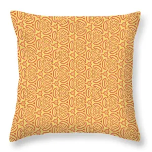 Orange World 1 - Throw Pillow