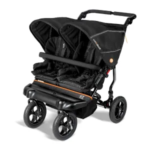 Out n About Nipper GT Double Pushchair - Black