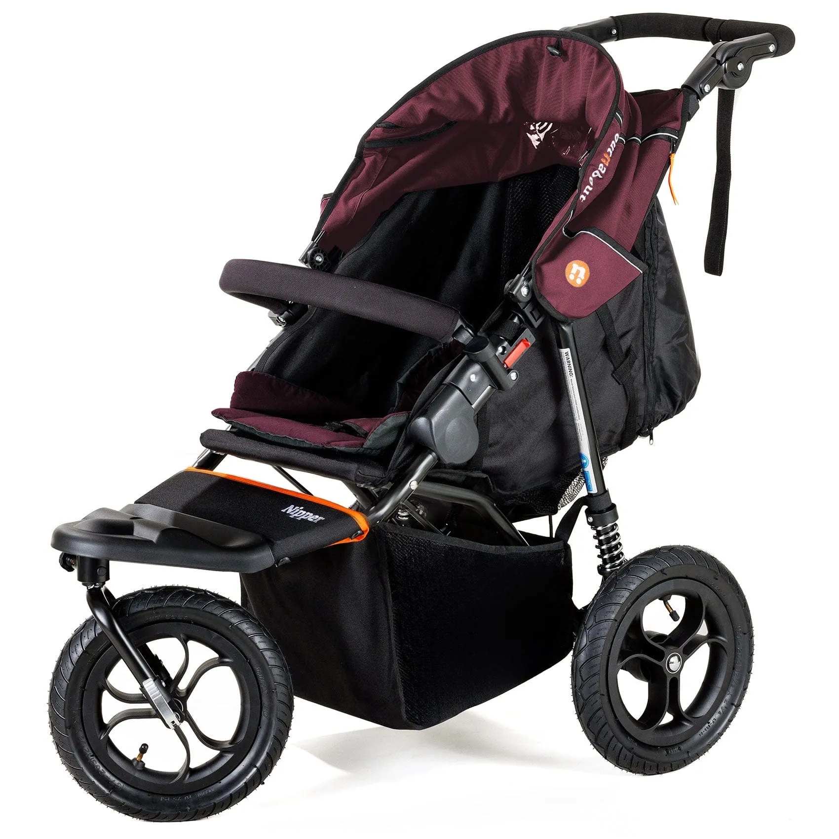Out n About Nipper Single Essentials Bundle in Brambleberry Red