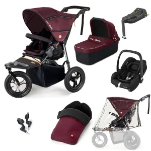 Out n About Nipper Single Maxi-Cosi Essential Kit in Brambleberry Red