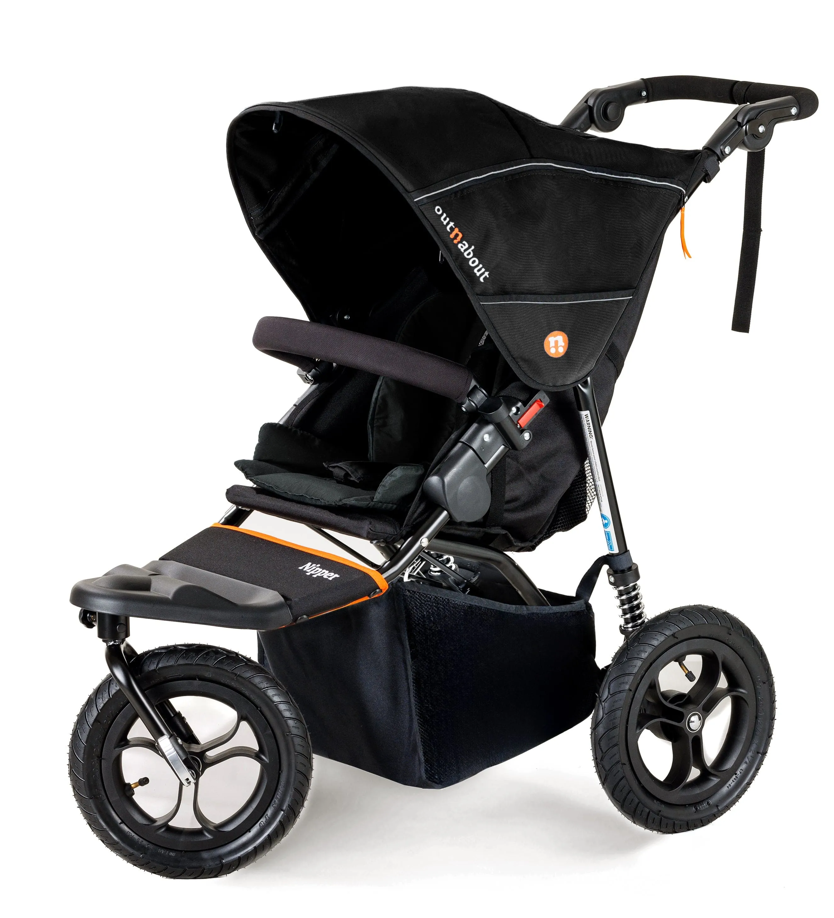 Out n About Nipper Single Starter Kit in Summit Black