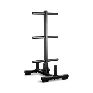 Overstock Clearance | 360 Strength Bumper Plate Storage Rack with Bar Storage