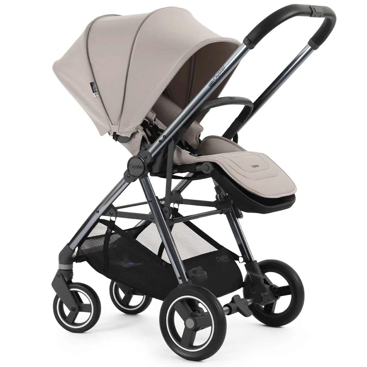 Oyster Gravity  Stroller in Stone