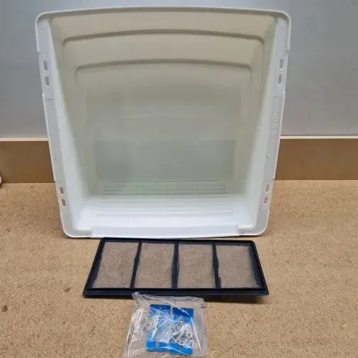 Oz Vent Universal Air Roof Vent Hatch Cover - White