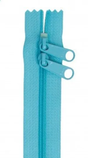 Parrot Blue 30" Double Pull Zipper