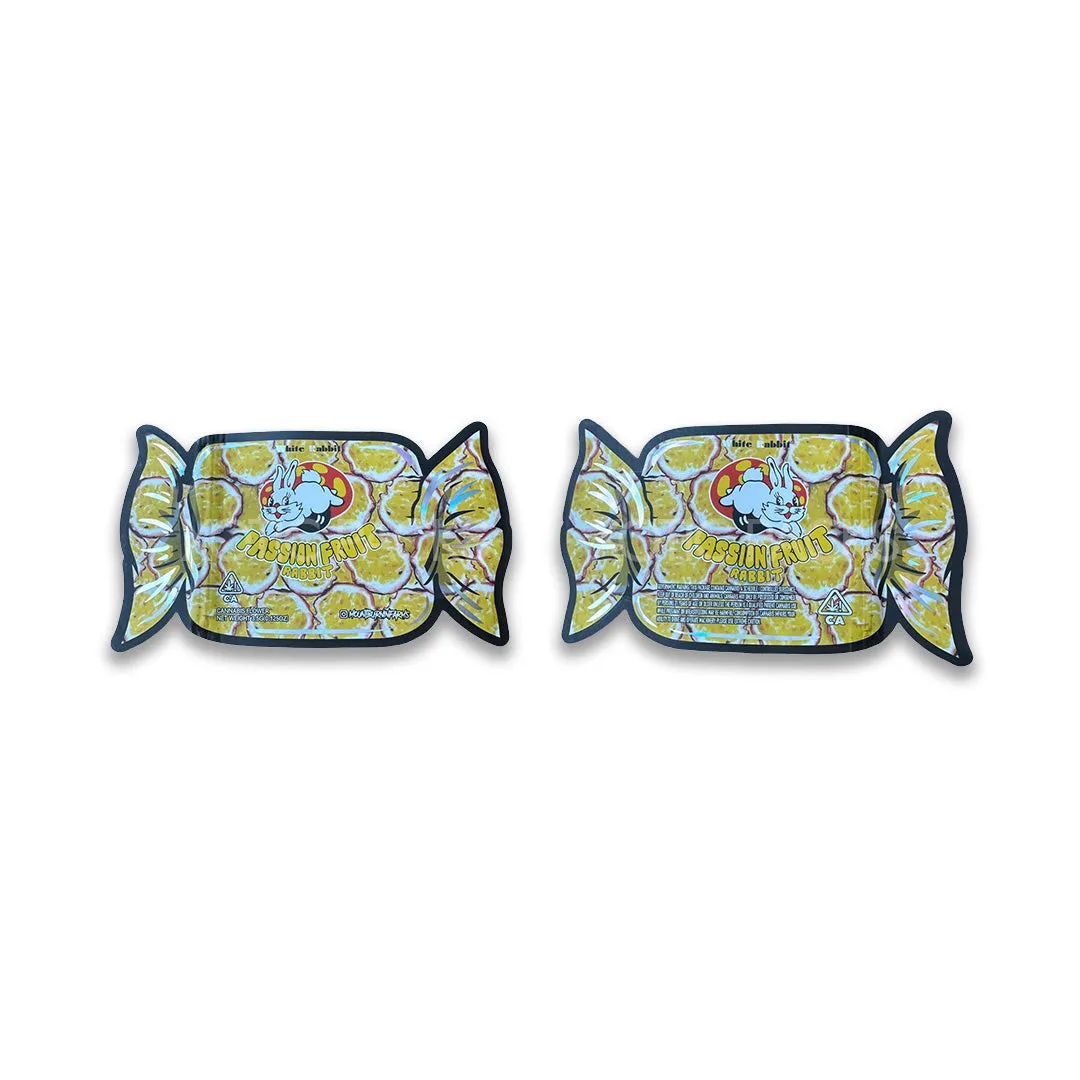 Passion Fruit Rabbit Mylar Bag 3.5 Grams