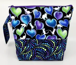 Pearly Cats - Project Bag - Small