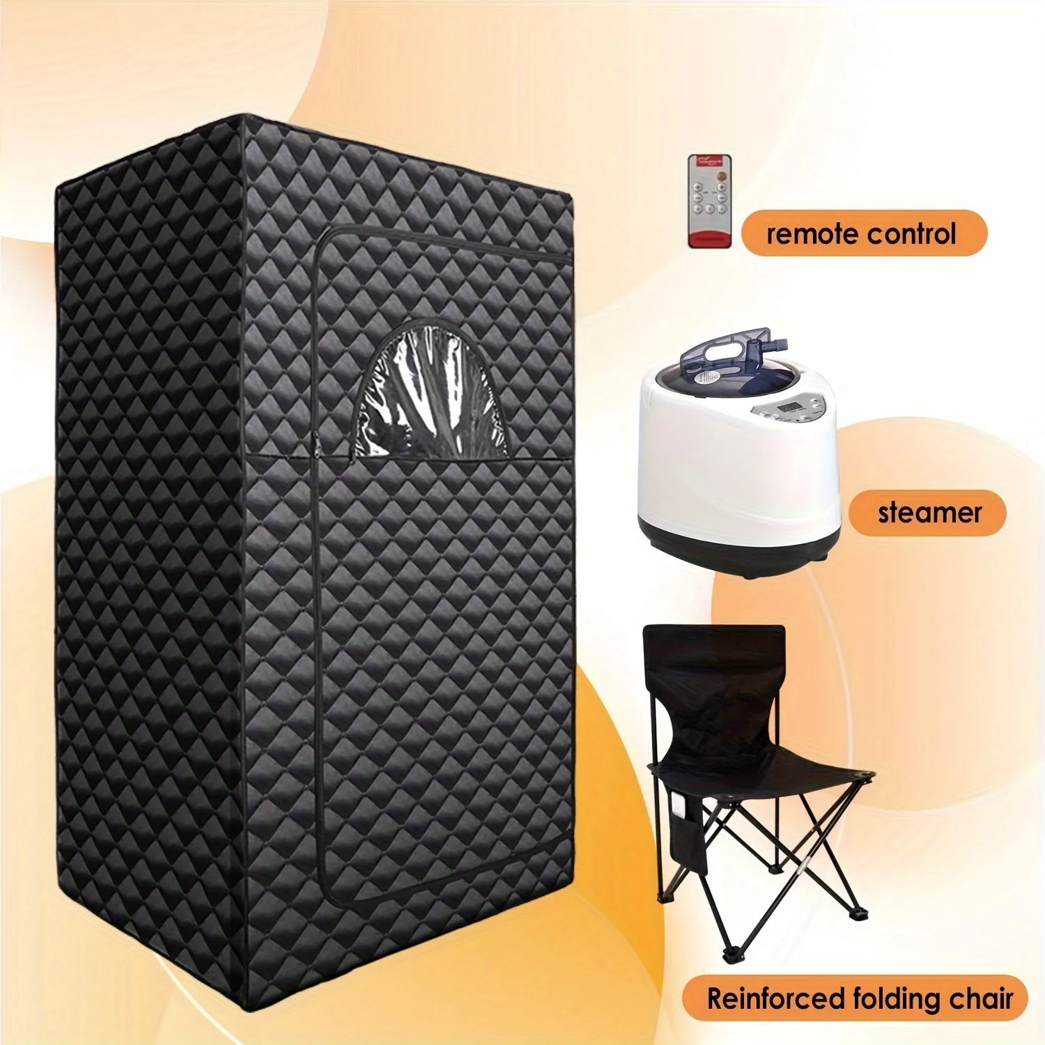 Personal Steam Sauna Spa Tent with Remote Control & Timer