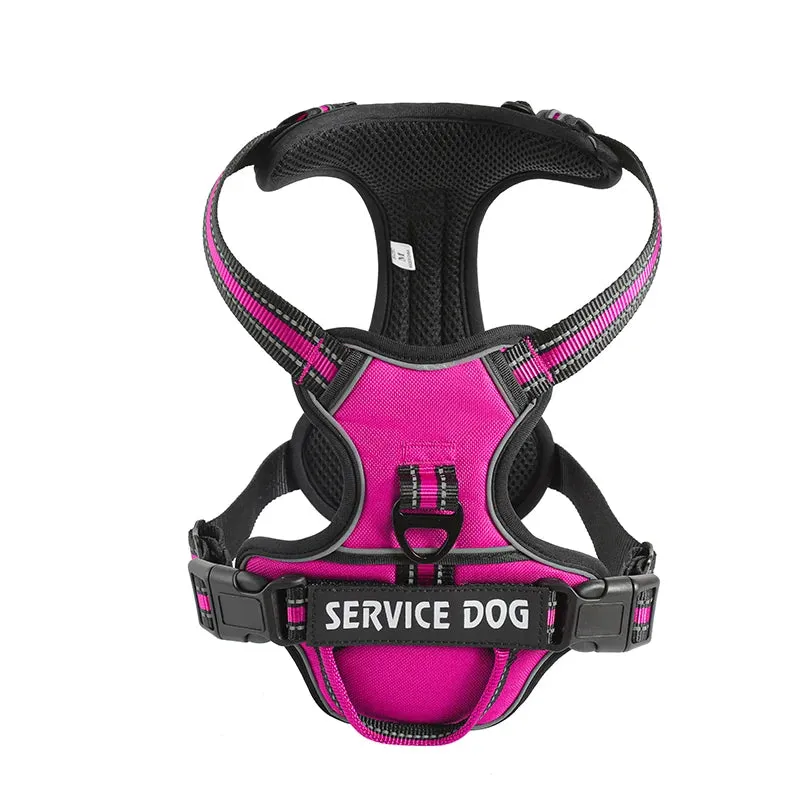 Personalized Reflective Dog Harness