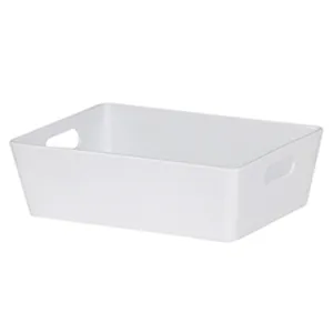 Plastic Basket 770ml - White Studio by Wham