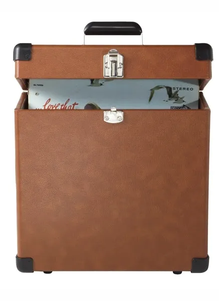 Platter-Pak LP Record Carrier Case - Tan