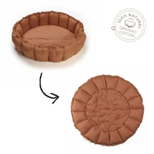 Play&Go Bloom Tawny Brown organic babymat (Min of 1, multiples of 1)