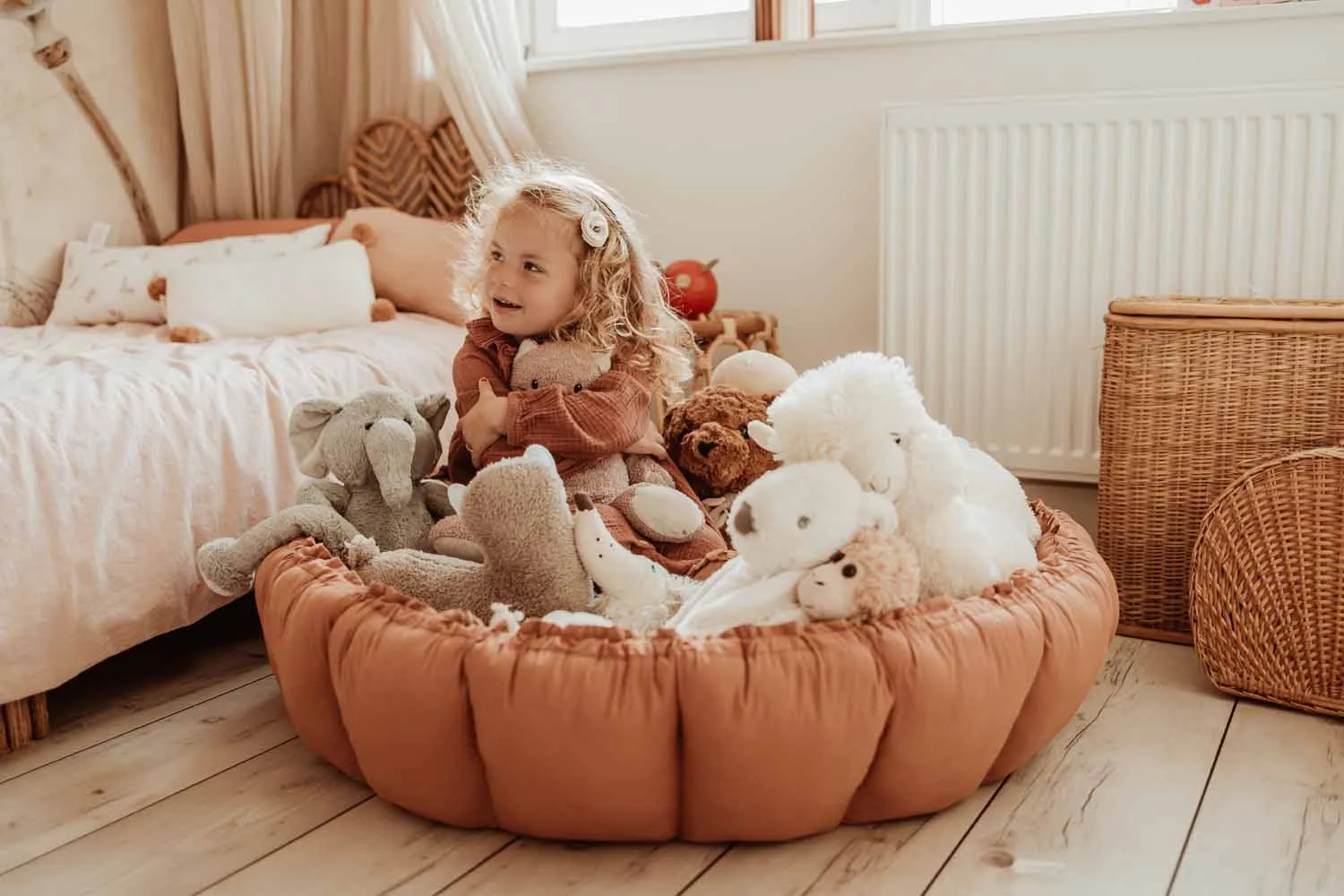 Play&Go Bloom Tawny Brown organic babymat (Min of 1, multiples of 1)