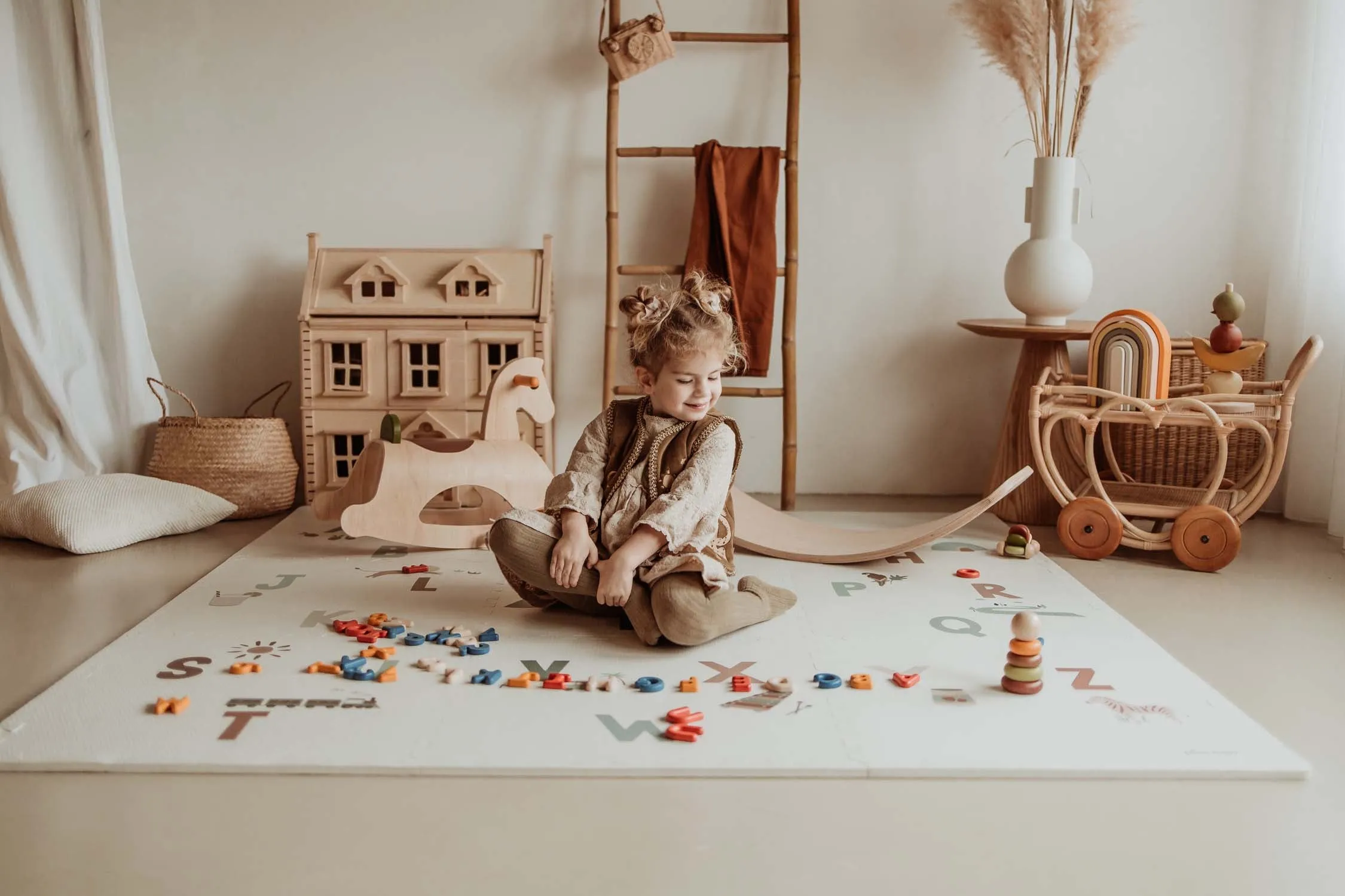 Play&Go EEVAA Alphabet/Terrazzo Puzzlemat (Min of 1, multiples of 1)