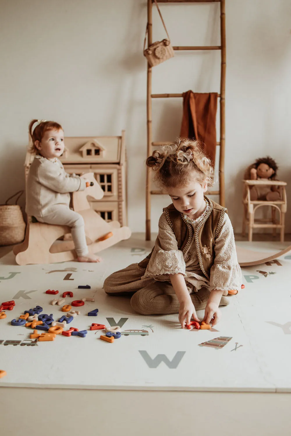 Play&Go EEVAA Alphabet/Terrazzo Puzzlemat (Min of 1, multiples of 1)