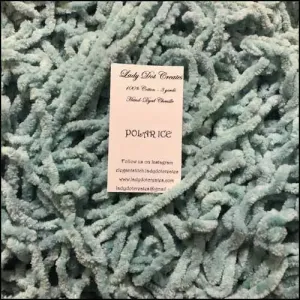 Polar Ice Cotton Chenille - Lady Dots Creates Finishing Trims