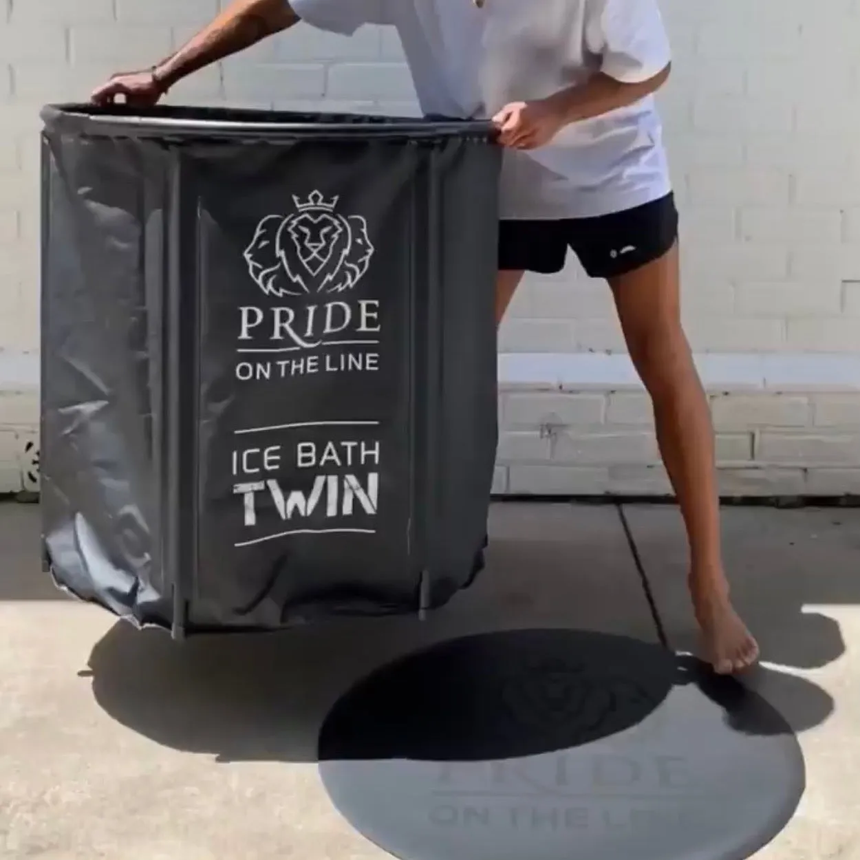 Portable Ice Bath Trio   Floor Mat