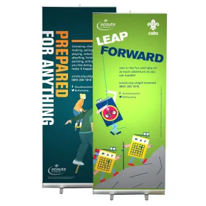 Portable Roll-up Display Banner 800mm x 2000mm
