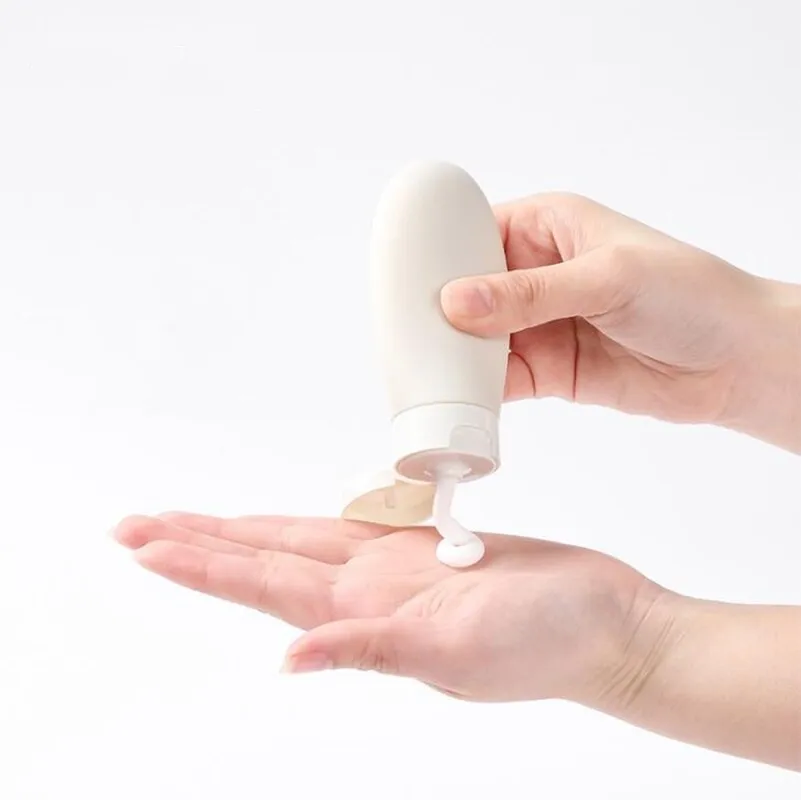 Portable Skincare Silicone Travel Bottles Set