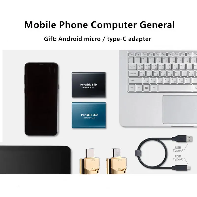 Portable SSD 1TB High-Speed External Storage hard drive