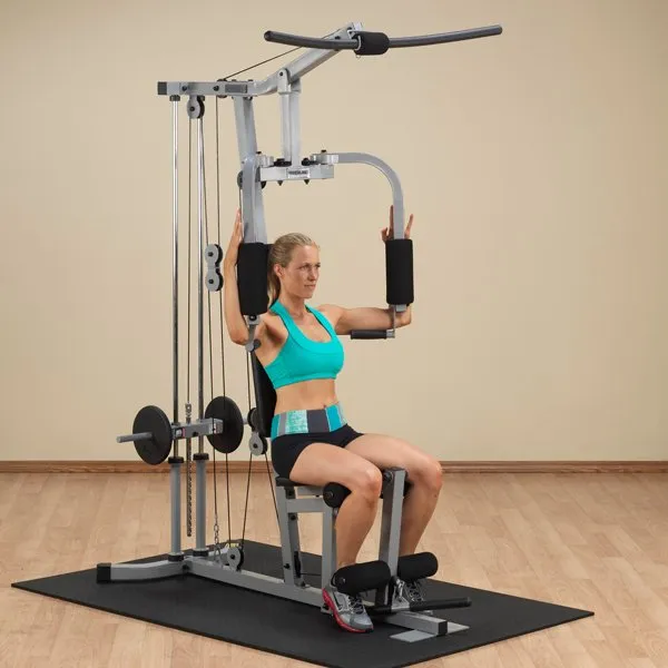 Powerline Home Gym PHG1000X by Body-Solid - 5-Station Plate-Loaded Home Gym