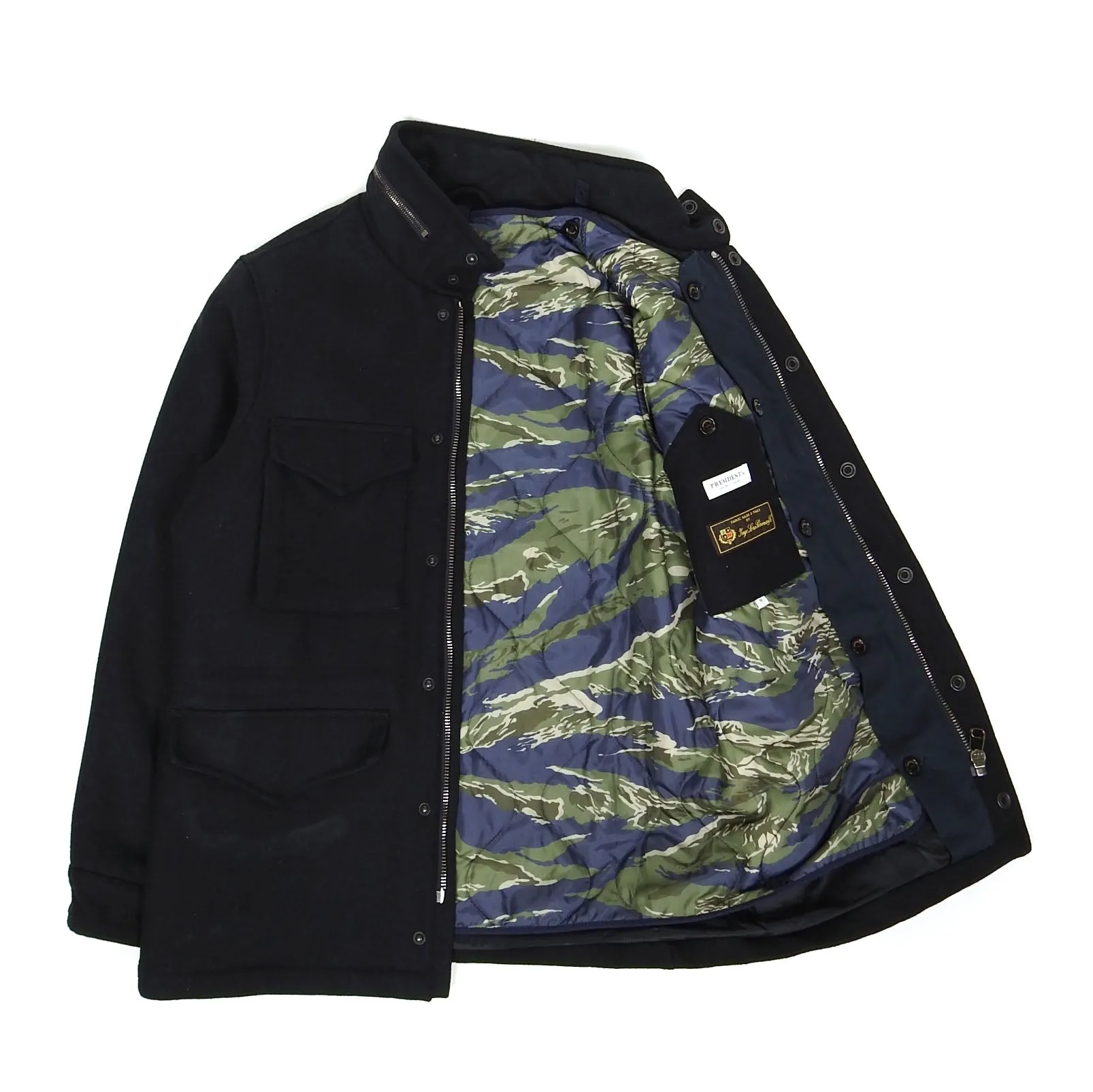 President’s Loro Piana Field Jacket with Removable Liner Size Medium