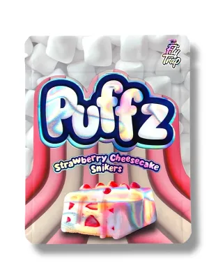 Puffs Strawberry Cheesecake Snikers Mylar Bag 3.5 Grams