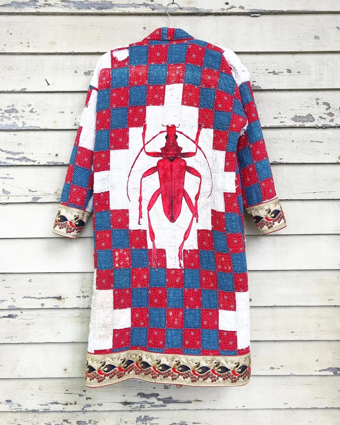 Quilted Beetle Caftan