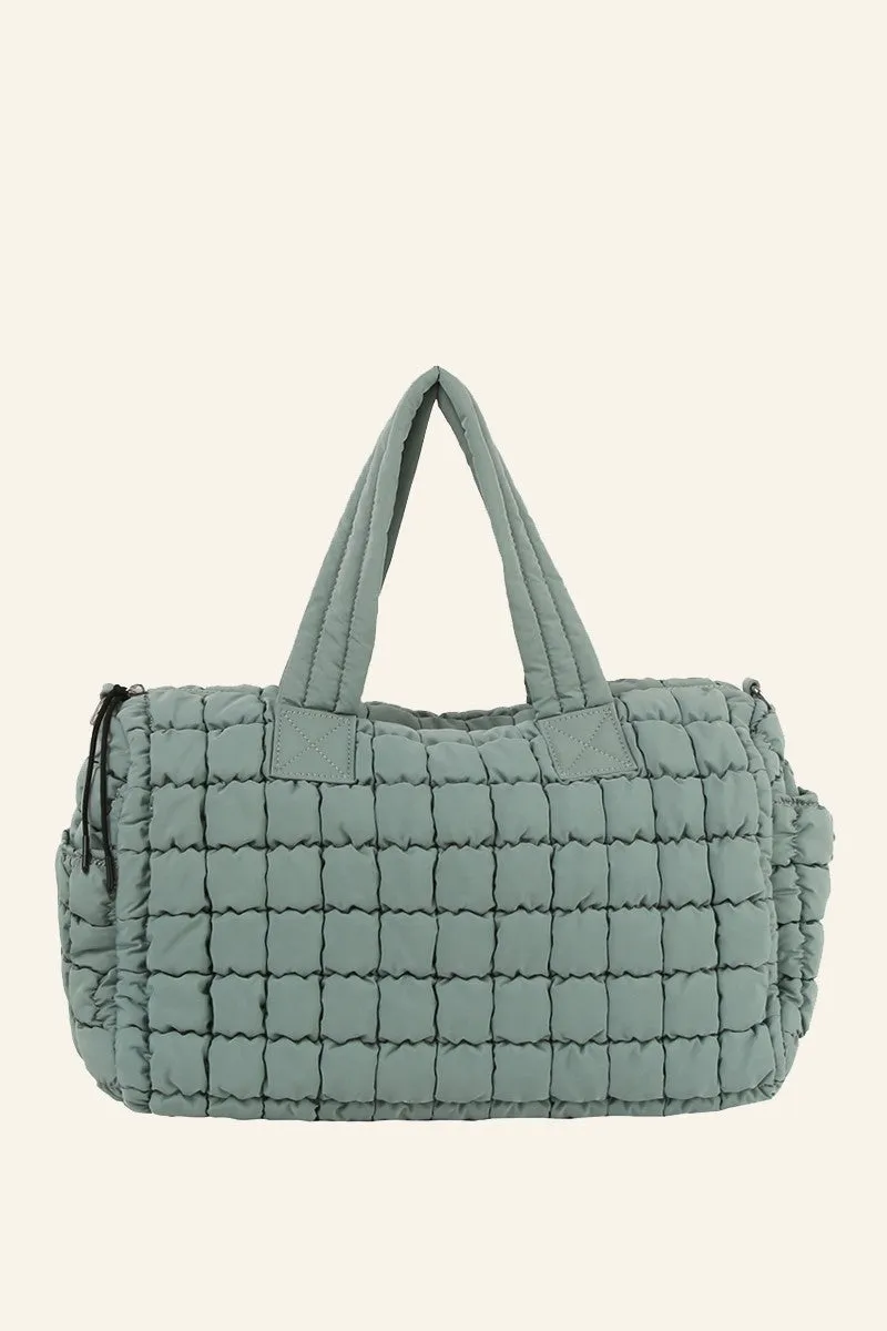 Quilted Puff Bag