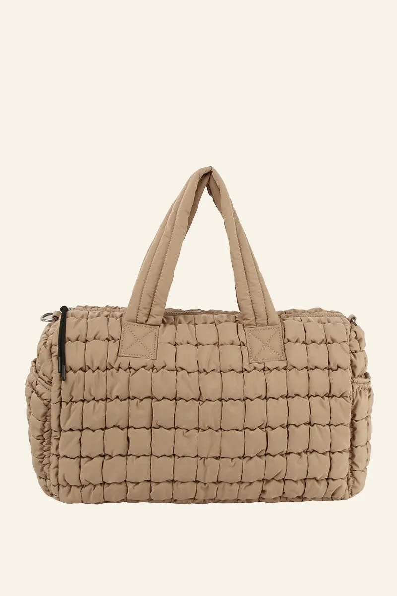 Quilted Puff Bag