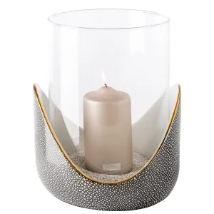 "Onda" Porcelain Storm Lantern £64