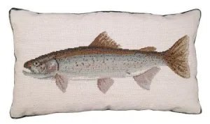 Rainbow Trout Decorative Pillow