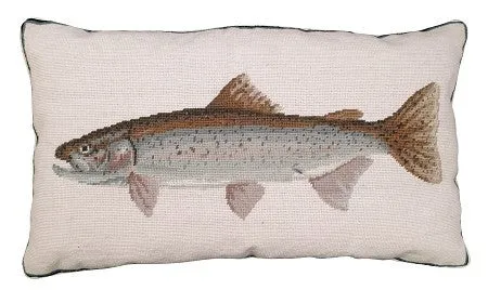 Rainbow Trout Decorative Pillow