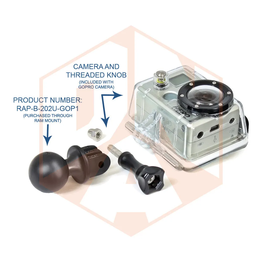 RAM Custom GoPro® Hero Adapter